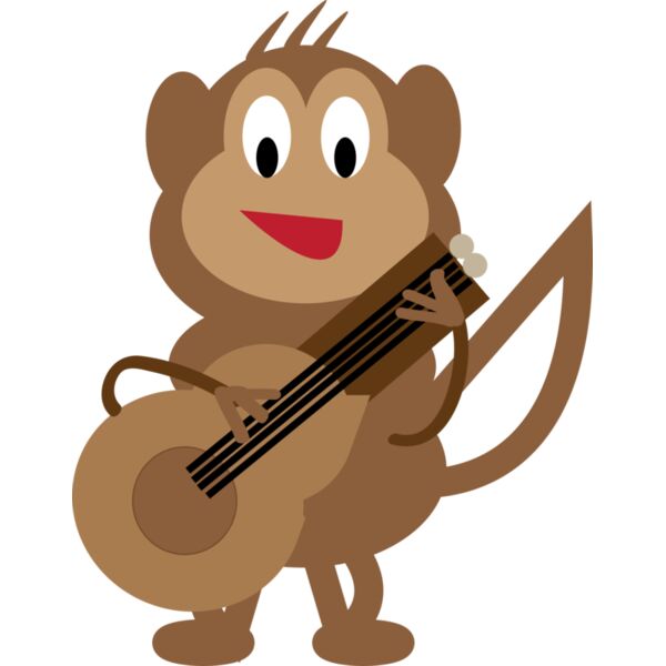 Monkey Guitarist Thumbnail