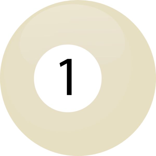 billiard ball 1 Thumbnail