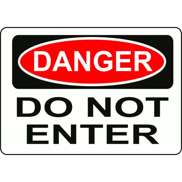 Rfc1394 Danger   Do Not Enter Thumbnail