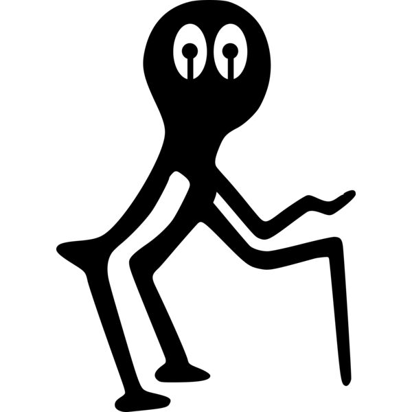 Petroglyph Old man of the dalles Thumbnail