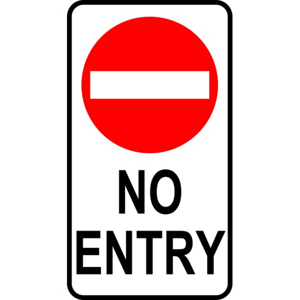 Leomarc sign no entry Thumbnail