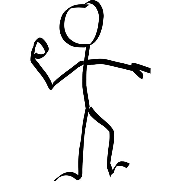 Stickyman throwing Thumbnail