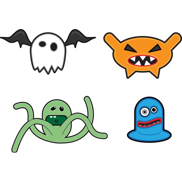 StudioFibonacci Cartoon monsters Thumbnail