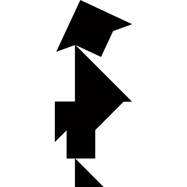 Tangram shape people 64 b Thumbnail