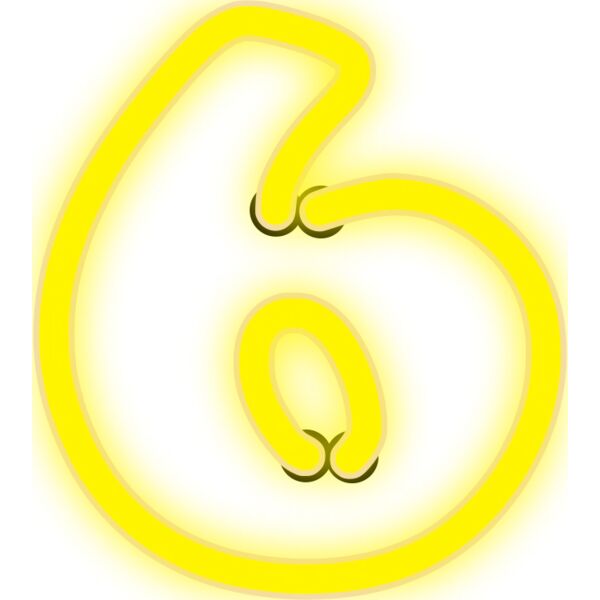 rwwgub Neon Numerals 6 1 Thumbnail