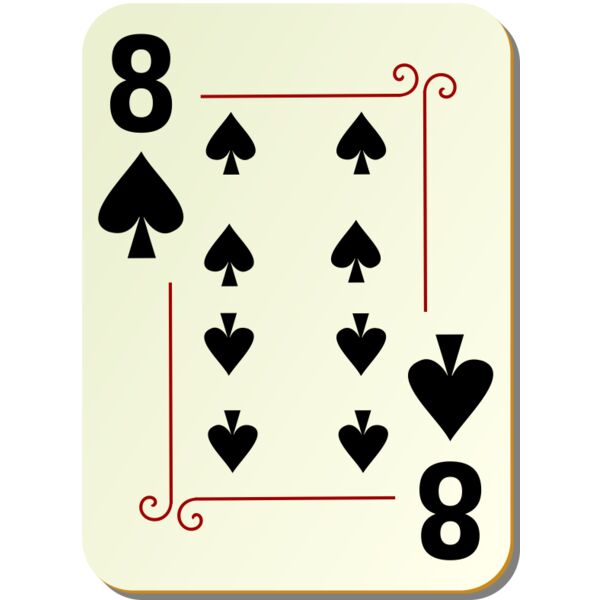 nicubunu Ornamental deck 8 of spades Thumbnail