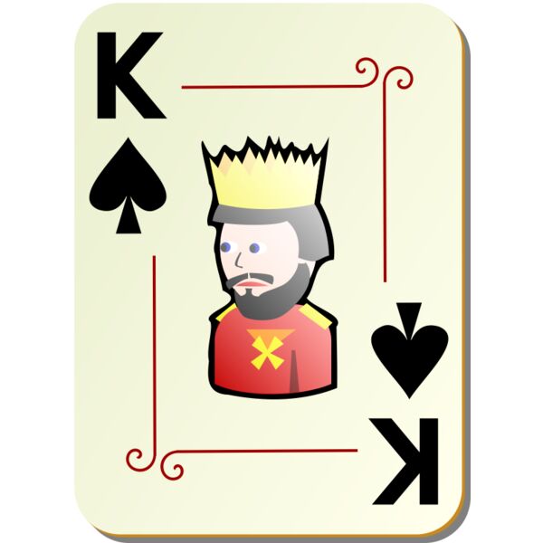 nicubunu Ornamental deck King of spades Thumbnail