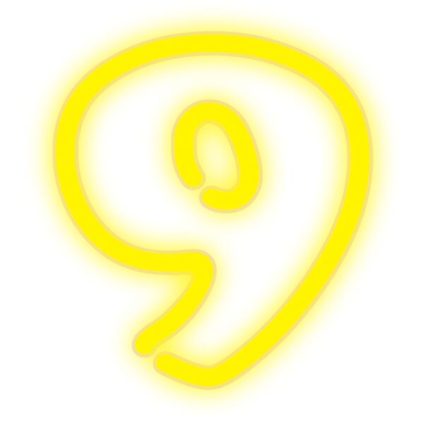 rwwgub Neon Numerals 9 2 Thumbnail