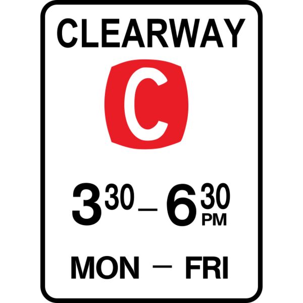Leomarc sign clearway 2 Thumbnail