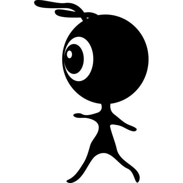 alien silhouette  2  Thumbnail