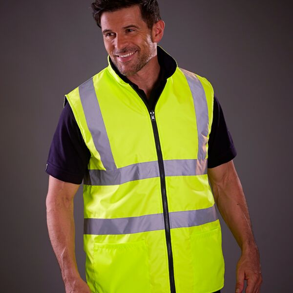Hi vis discount fleece gilet