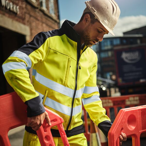 Regatta High Visibility Pro Contrast Soft Shell Jacket Thumbnail