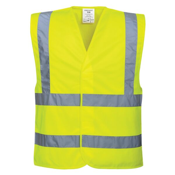 C470 2 band & brace hi-vis vest: Thumbnail