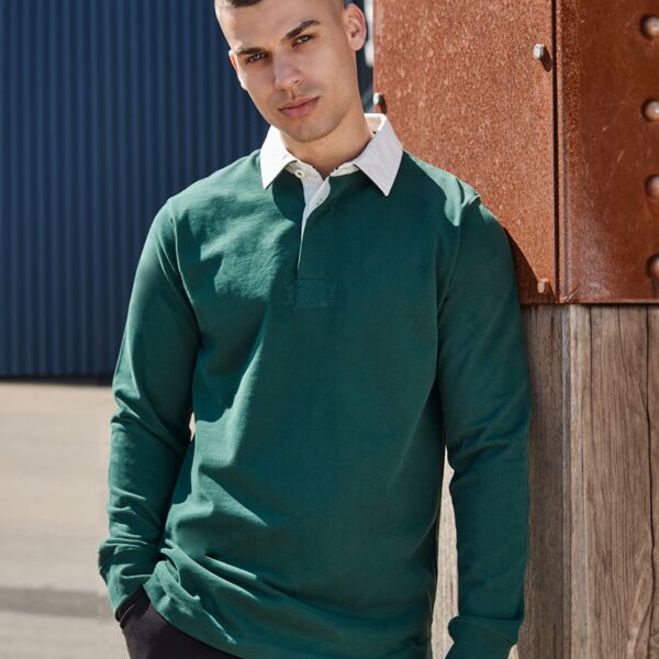 Front Row Prem Superfit Custom Embroidered Rugby Shirt Thumbnail