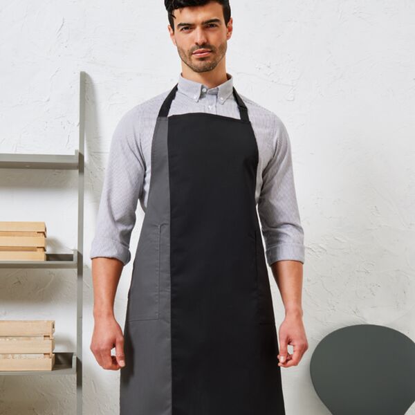 Premier Contrast Bib Apron Thumbnail