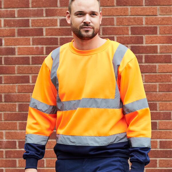 Portwest B306 Hi-Vis Two Tone Sweatshirt Thumbnail