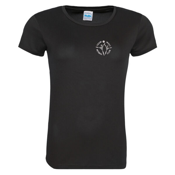 Team West Netball T-Shirt (ladies fit) Thumbnail