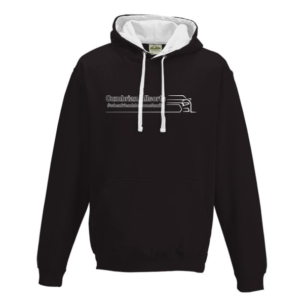 Cumbrian Allsorts Adult Varsity Two Tone Hoodie Thumbnail
