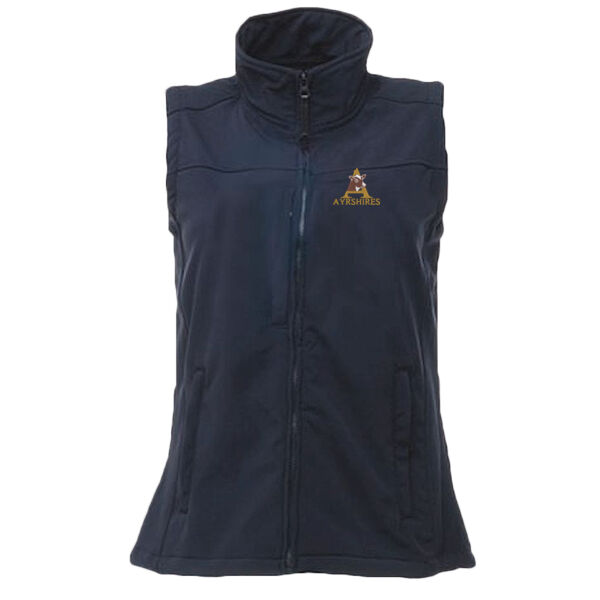 Ayrshire Cattle Society ladies Soft Shell Bodywarmer Thumbnail