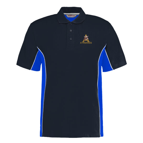 Ayrshire Cattle Society contrast polo shirt Thumbnail