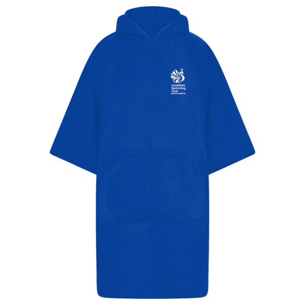 Lordsfield Swimming Club Adult Towelling Poncho Thumbnail