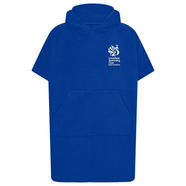 Lordsfield Swimming Club Varsity Child Towelling Poncho Thumbnail