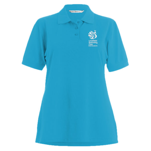 Lordsfield Swimming Club Adult Ladies Polo Shirt Thumbnail