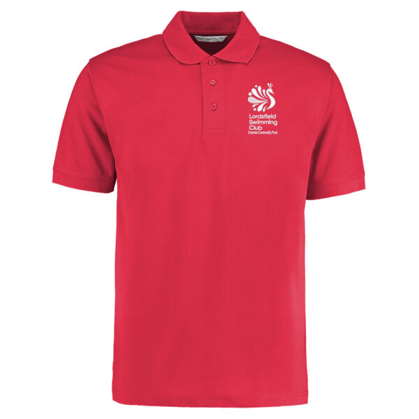 FIRST AIDER ONLY - Lordsfield Swimming Club Adult Unisex Polo Shirt Thumbnail