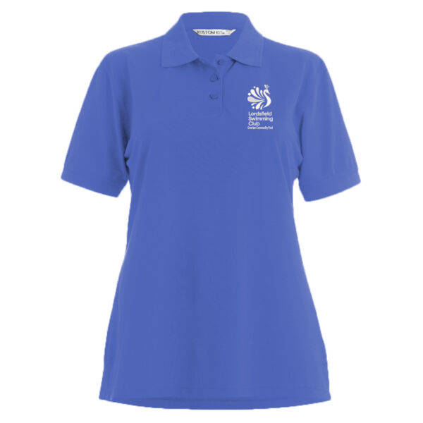 POOL RESCUER ONLY - Lordsfield Swimming Club Adult Ladies Polo Shirt Thumbnail