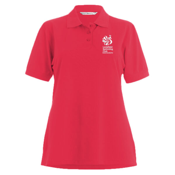 FIRST AIDER ONLY - Lordsfield Swimming Club Adult Ladies Polo Shirt Thumbnail