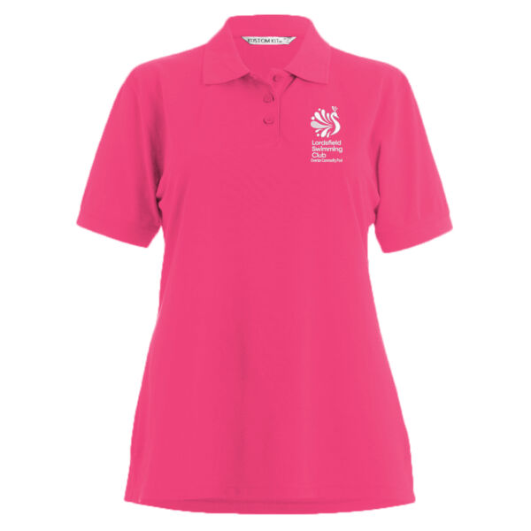VOLUNTEER ONLY - Lordsfield Swimming Club Adult Ladies Polo Shirt Thumbnail