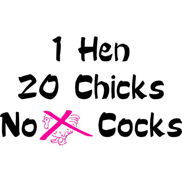 Hen Chicks No Cocks Thumbnail