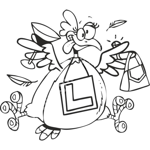 The Hen b/w Thumbnail