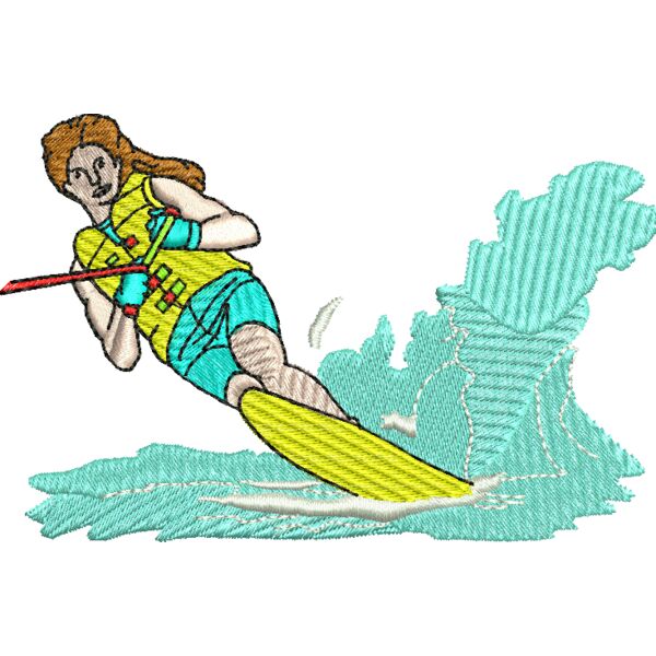 Waterskiing logo Thumbnail