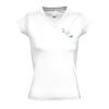 SOLS Womens Moon V Nk Embroidered T-Shirt Thumbnail