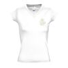 SOLS Womens Moon V Nk Embroidered T-Shirt Thumbnail
