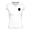 SOLS Womens Moon V Nk Embroidered T-Shirt Thumbnail