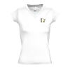 SOLS Womens Moon V Nk Embroidered T-Shirt Thumbnail