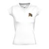 SOLS Womens Moon V Nk Embroidered T-Shirt Thumbnail